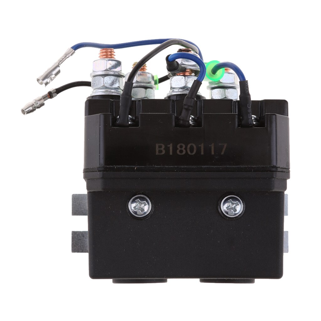 Cabrestante de 12V de CC de alta resistencia, relé de solenoide de marcha atrás, Contactor 200A ATV, cabrestante de camión, interruptor de pulgar basculante