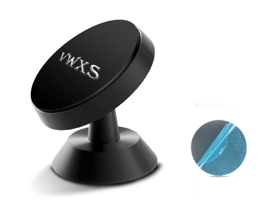 Vwxs Telefoon Houder Voor Iphone 11 Samsung Note10 Air Vent Auto Telefoon Houder Voor Mobiele Telefoon Op Voor Xiaomi Mi 9 Huawei Honor 10 P30: Black metal bracket