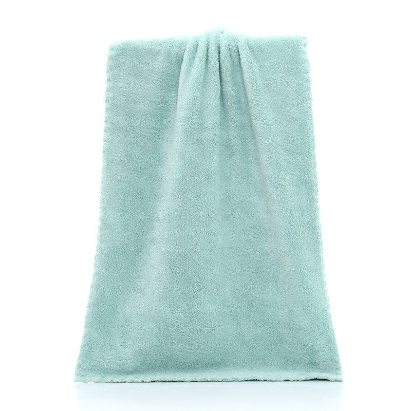 Coral Velvet Face Towel Solid Color Quick-drying Soft Absorbent Microfiber Bath Towel Comfort Household Bathroom Towel: a5