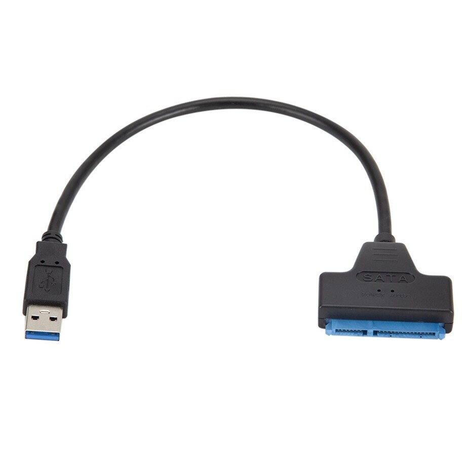 Usb 3.0 Naar Sata Adapter Sata Naar Usb 3.0 Kabel Tot 6 Gbps Ondersteuning 2.5 Inch Externe Hdd Ssd harde Schijf 22 Pin Sata Iii Kabel