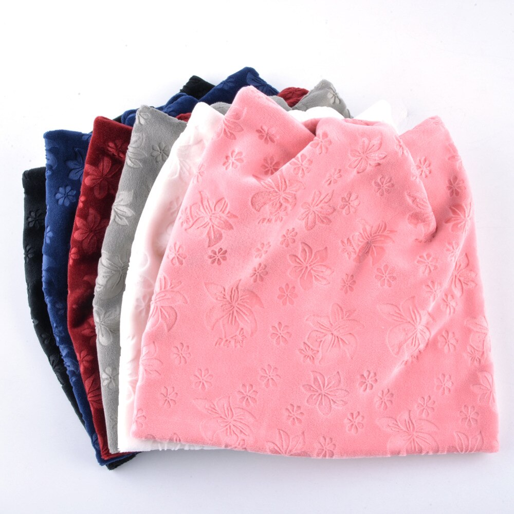 Tqmsmy herfst warme winter muts voor dames kattenoren skullies mutsen met oorkleppen petten dames bloemenprint mutsen tmdh 07