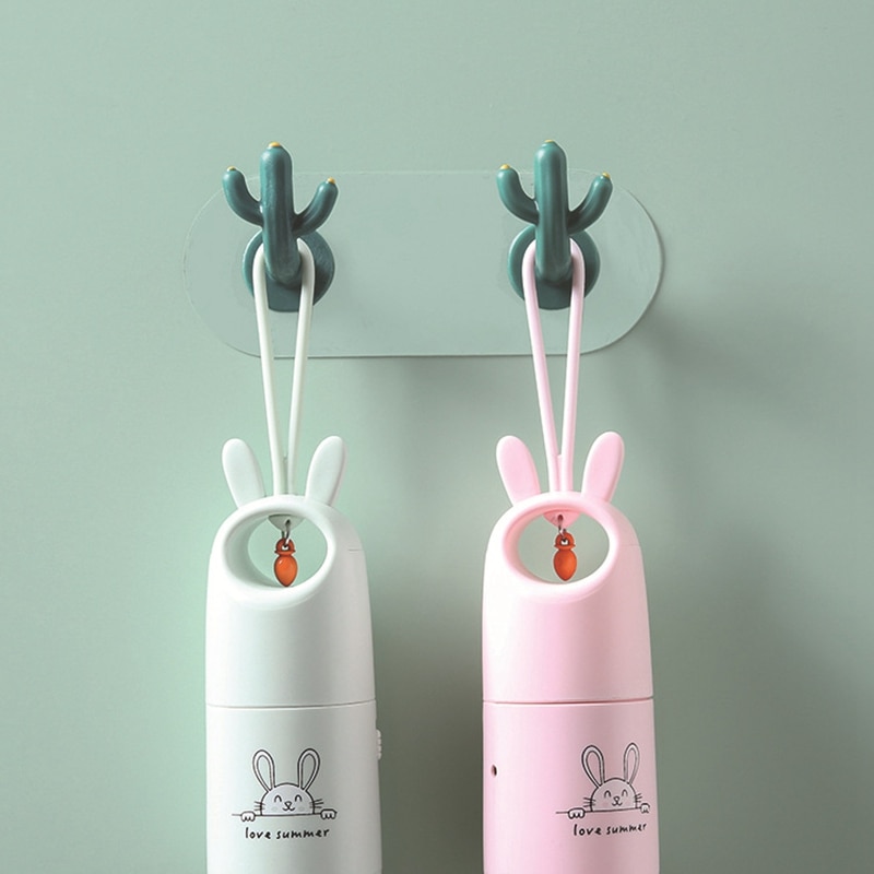 1Pc Nordic Niet-Geperforeerde Badkamer Haak Thuis Opslag Decoratieve Geen Spoor Cactus Sticky Haak Woondecoratie Accessoires