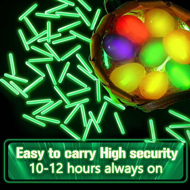 2.2-4.5mm canne à pêche flottante de nuit lumières bâton lumineux foncé utile pêche lumière fluorescente bâtons lumineux accessoires 100/50 pièces