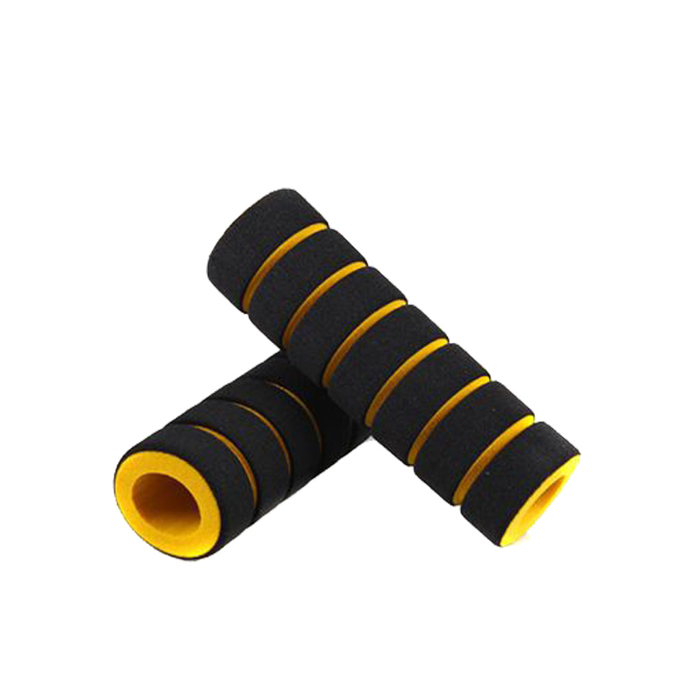 Y #1 Pc/1 paar Bike Racing Fiets Motorfiets Handle Bar Foam Spons Cover antislip Zachte stuur Fiets Bar 0.6