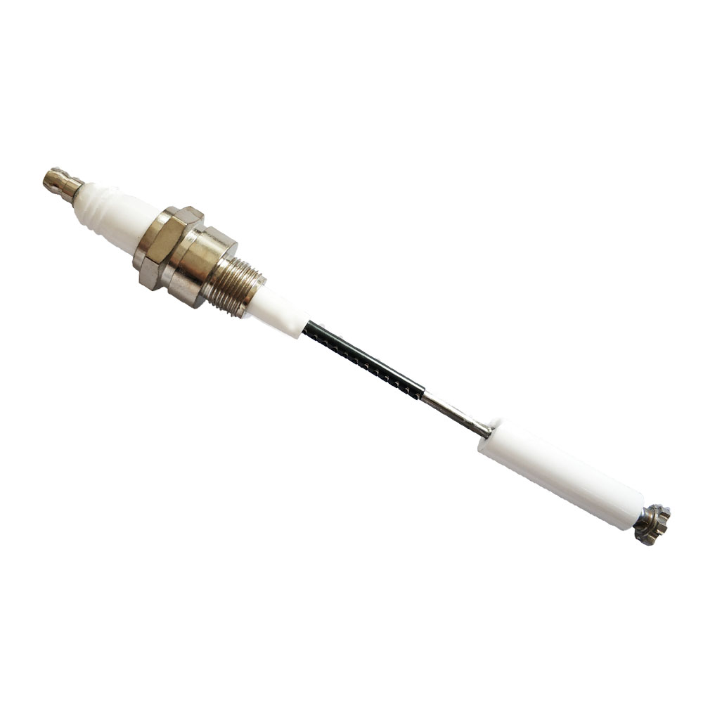 20 cm M14 x 1.25 Ignition electrode ceramic pipe fitting rod burner ion probe for gas