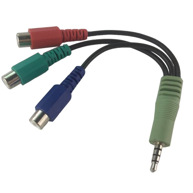 Komponentkabel 3.5mm aux-komponent ypbpr rgb videoadapterkabel fungerer som  bn39-01154c til samsung ledet smart-tv og annen enhet
