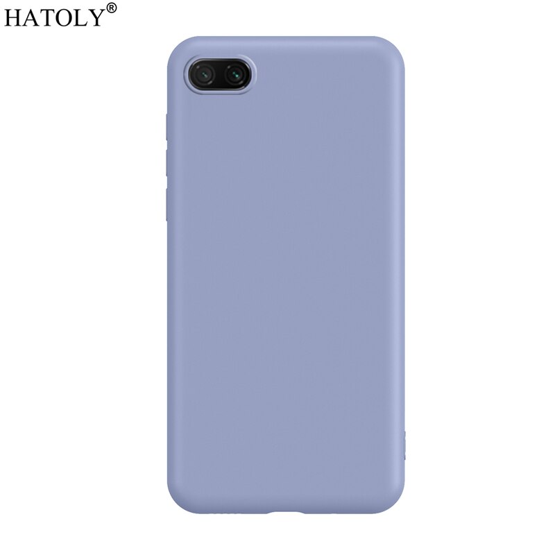 Para la cubierta de Apple iPhone 6 funda de lujo de silicona líquida protectora teléfono parachoques carcasa para iPhone 6 cubierta trasera suave para iPhone 6 4,7&quot;: For iPhone 6S / Púrpura claro