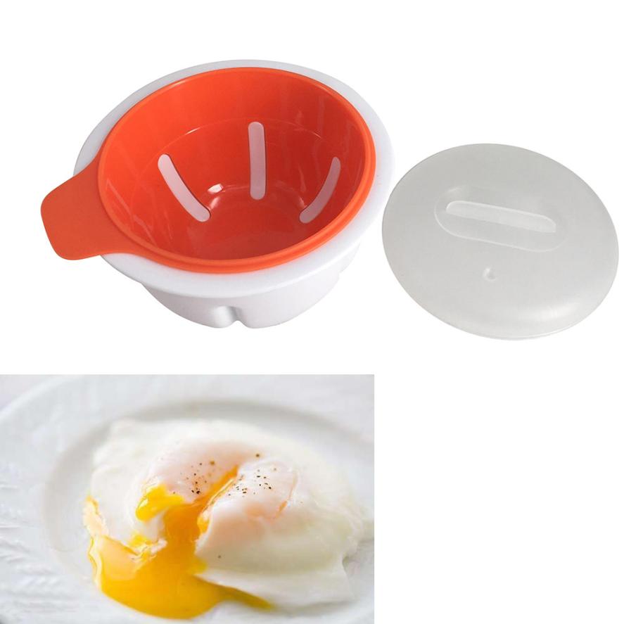 Home Breakfast Cooker Egg Poacher Microwave Oven One Egg Poacher Sandwich Kitchen Novelty Gadgets Breakfast Cooking Tools