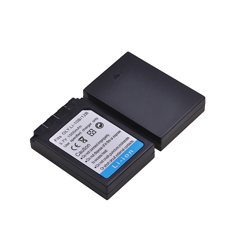 2Pcs Li-10B Li-12B Battery for Olympus Li 10B Li12B C-50 C-60 C-70 C-470 C-760 C-765 C-770 X-1 X-2 X-3 X-500 FE-200 IR-500