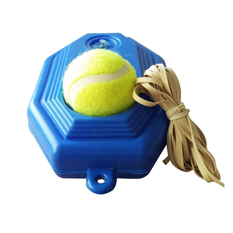 Heavy duty tennistreningshjelpemidler verktøy med elastisk tauballtrening selvbetjent rebound tennistrener partnersparringsenhet
