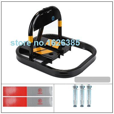 8KG O shaped type car auto lock parking place stop ground lock car steering wheel lock