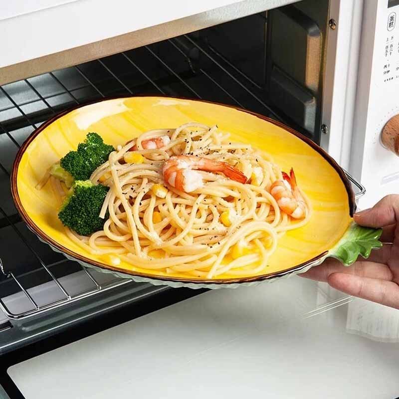 Ceramic Salad Bowl Pineapple Bowl Plate Home Decor Tableware Cute Soup Noodle Bowl Fruit Plate Kitchen Organizer