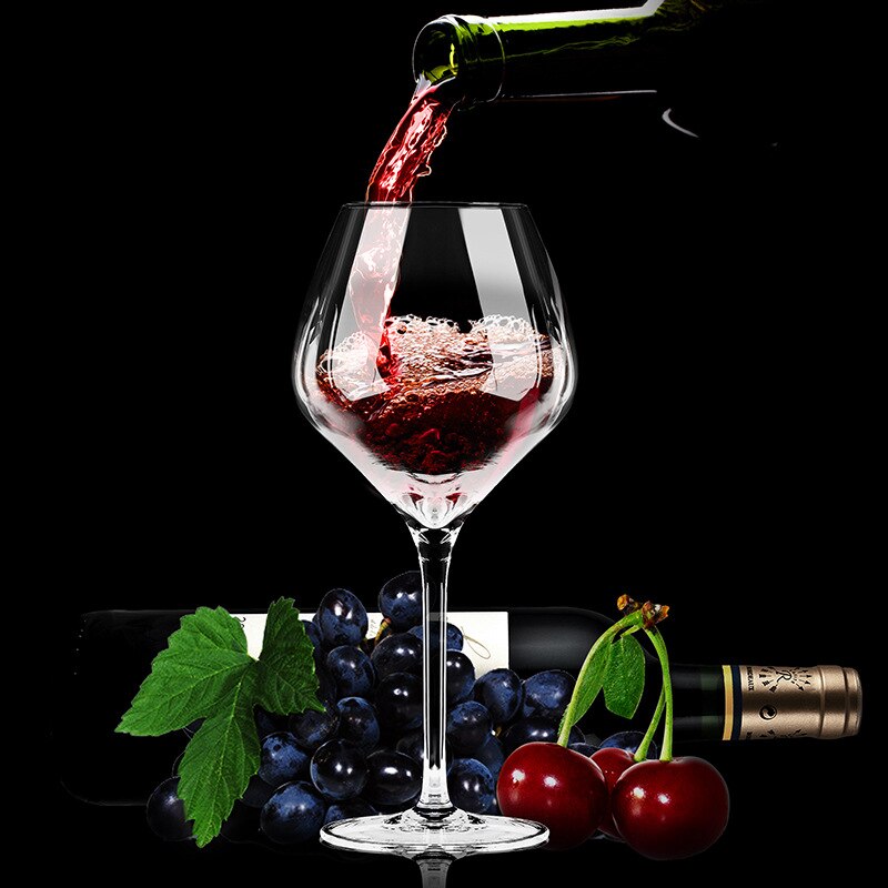 400-600ml vinröda stampor rödvinsprovning vinglas boutique bar vingård familj vinset blyfritt kristallglas handgjord kopp: 550ml