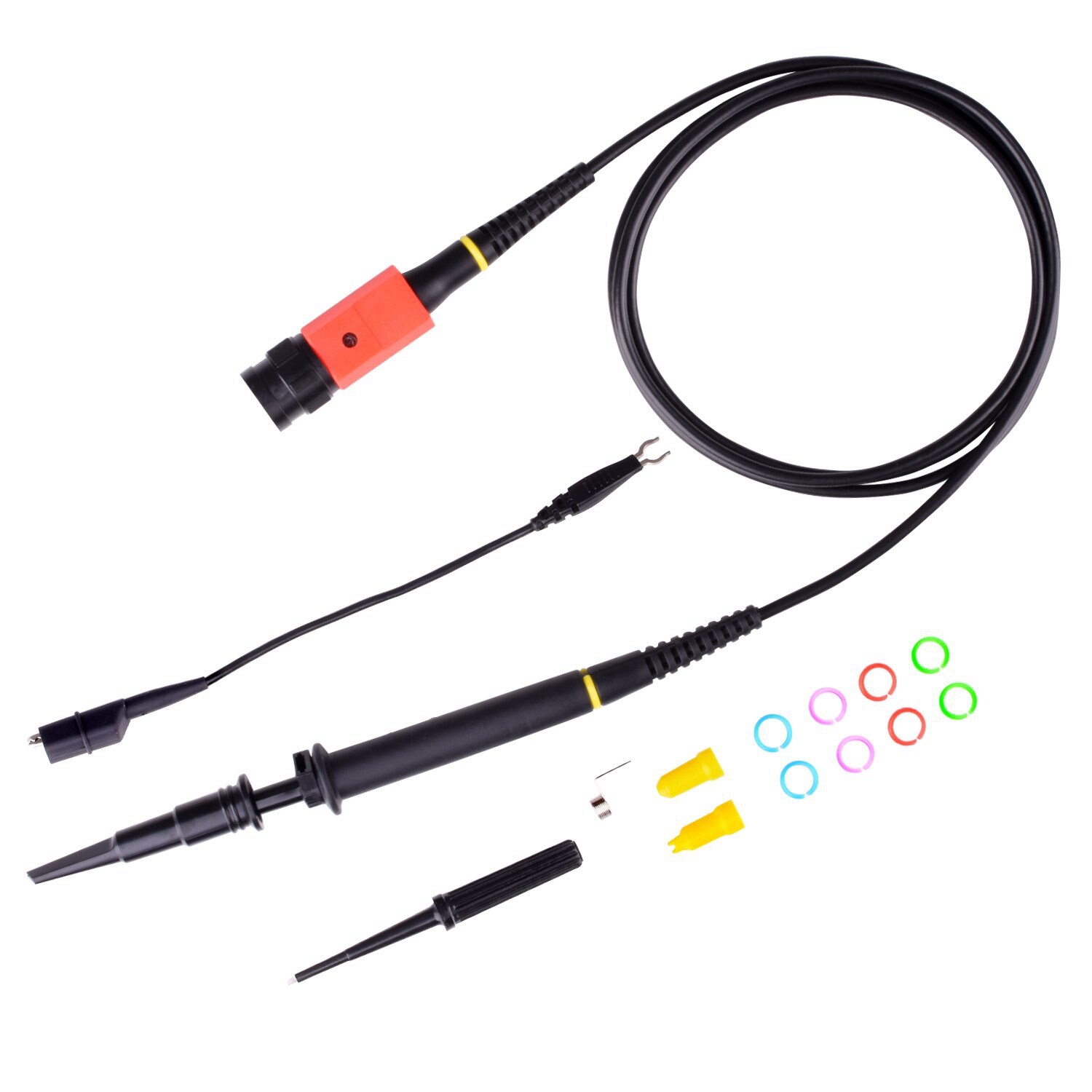 P4100 Universele Oscilloscoop Probe 100:1 High Voltage Probe Voor Oscilloscopen Voor Rigol Atten Owon Siglent: Default Title