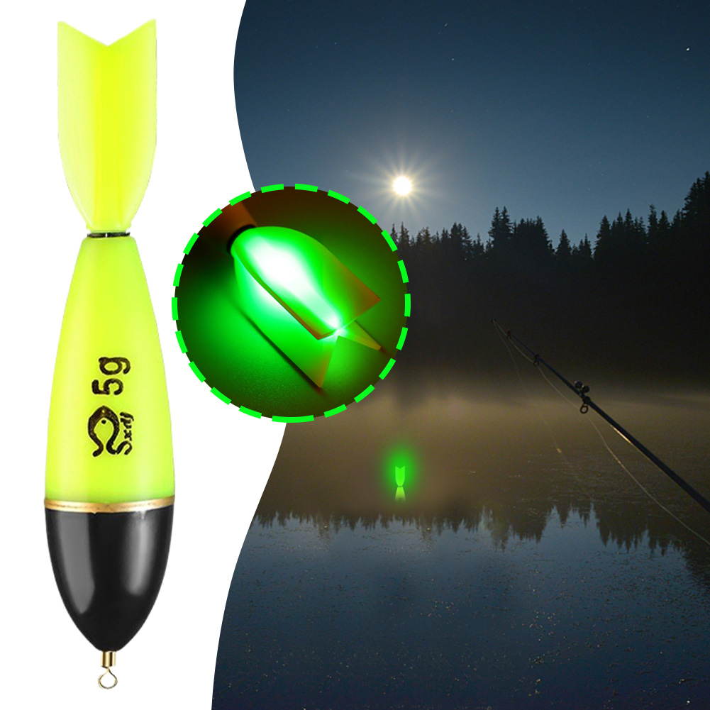 1-5pcs Fishing Floats Luminous Fishing Accessories Fishing Night Float Night Fishing Light Up Bobbers for Sea Ocean Rock Fishing