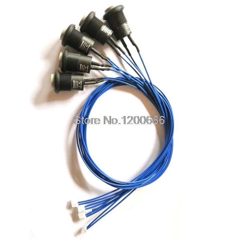 8mm Mini Waterdichte Drukknopschakelaar Zwart - Kortstondig 1A 24V Voor Auto, Boot En RV