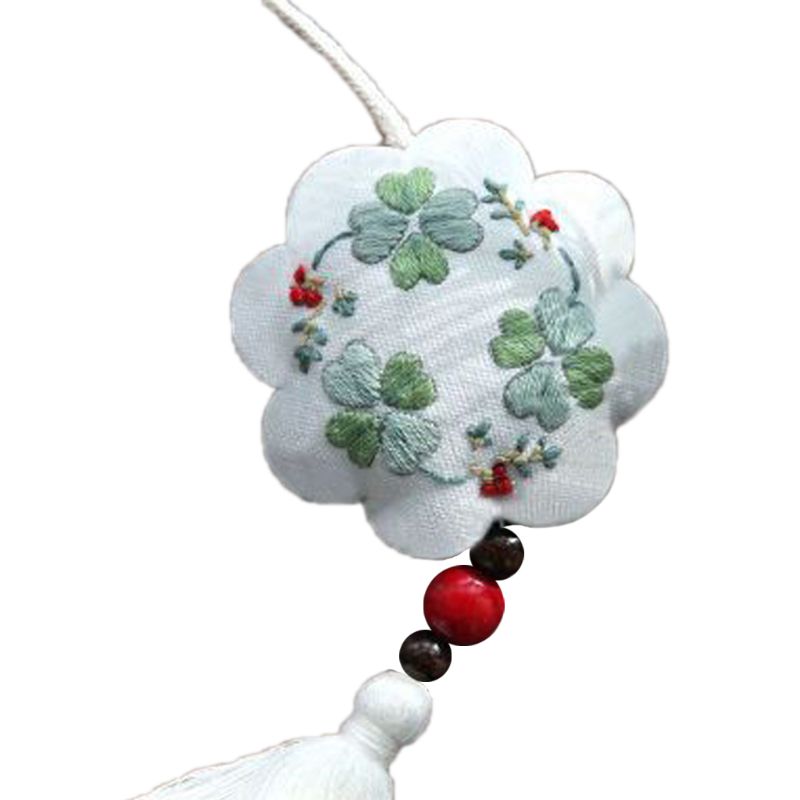 Sachet de matériel broderie de voiture | Bricolage de Style chinois, Sachet de suspension de voiture, Kit de cerveaux, broderie K1MF: I
