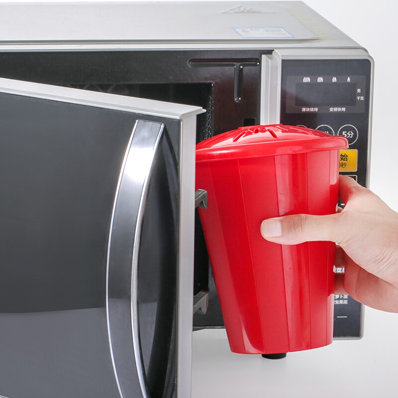 JOIE Popcorn Microwave Silicone Kitchen Tools DIY Popcorn Maker Bucket Bowl Microwaveable With Lid Heat Resistance