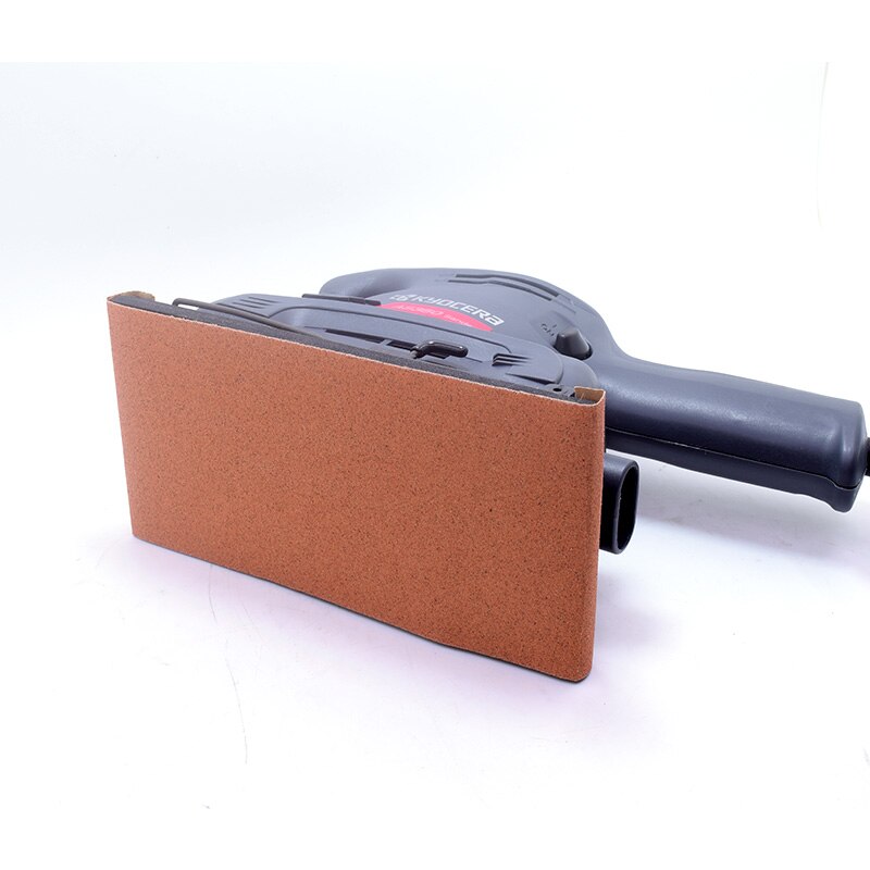 RYOBI PowerTool Electric Sheet Finshing Sander S-350 Variable Speed Palm Polisher 93*185mm Back-up Pad for Wood Furniture Metal