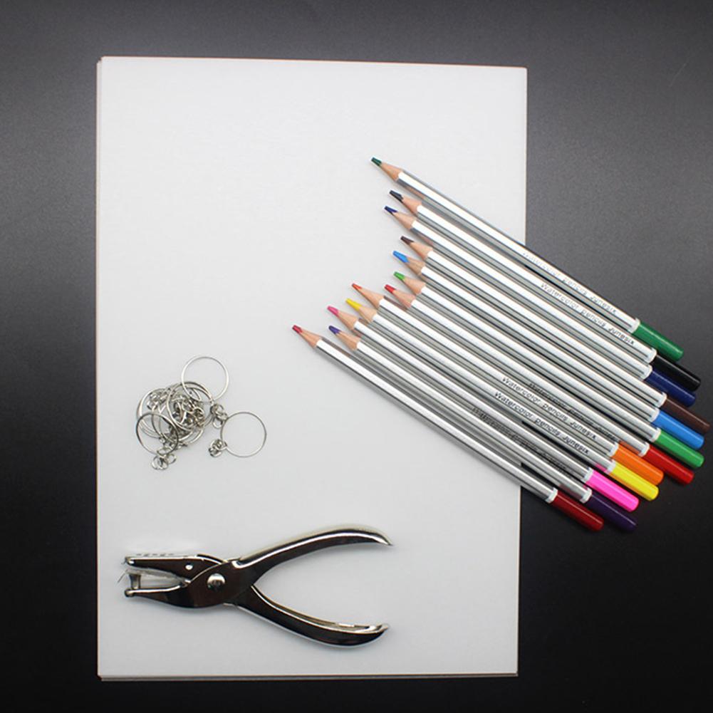 20 Stück A4 Schrumpffolien - Transparent Für Kreative DIY Projekte