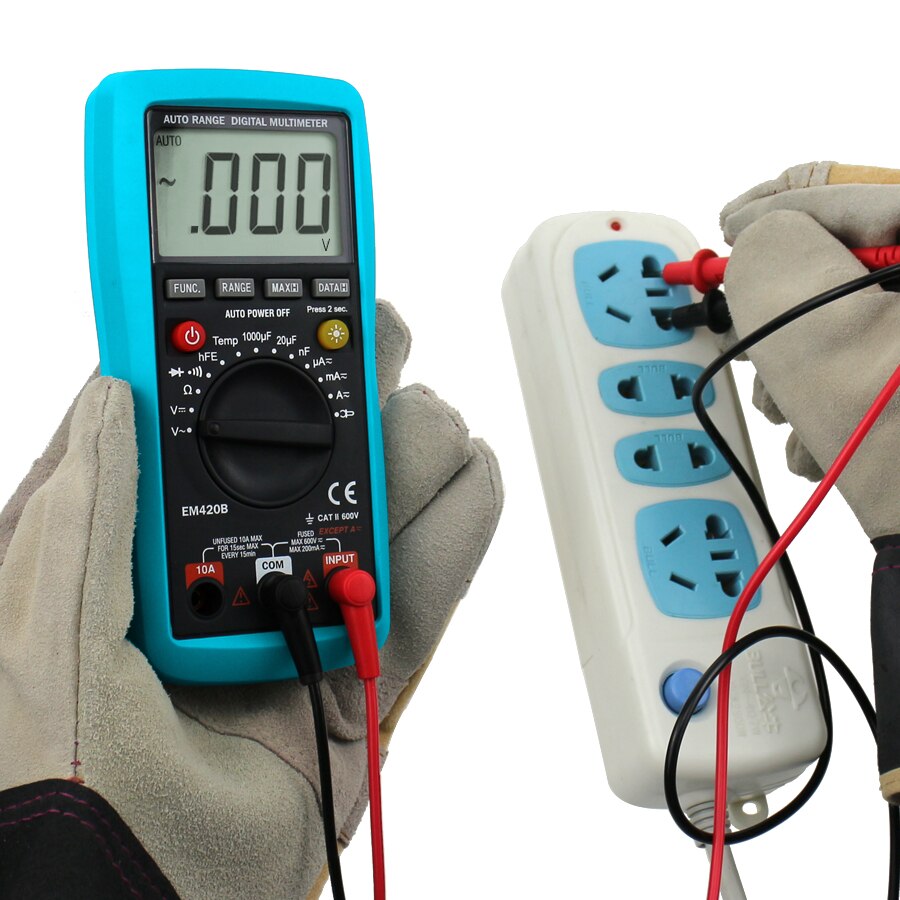 all-sun EM420A EM420B Digital Multimeter AC/DC Voltage&Current Multimeter with Continuity Diode Battery Capacitance Tester