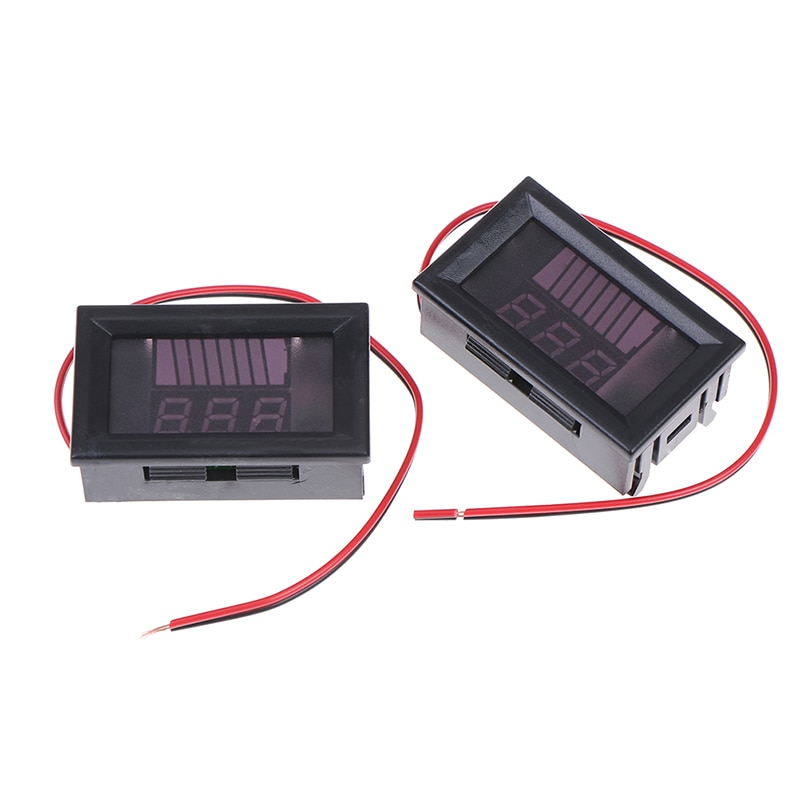 5-15mA 12V Acid Lead Battery Charge Level Indicator Lithium Battery Capacity Meter