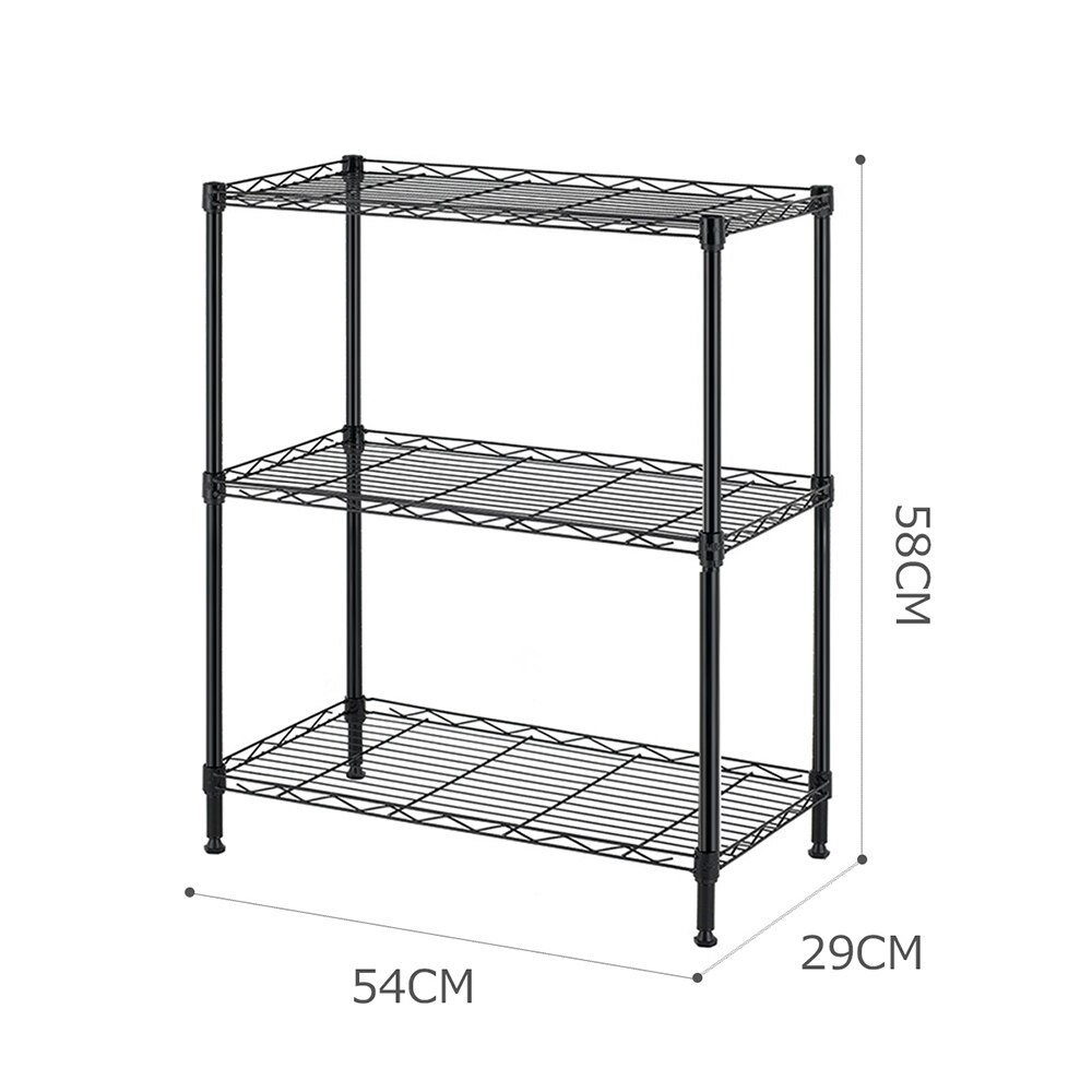 3-Tier Plank Keuken Opslag Rek Rekken Storage Unit... – Vicedeal