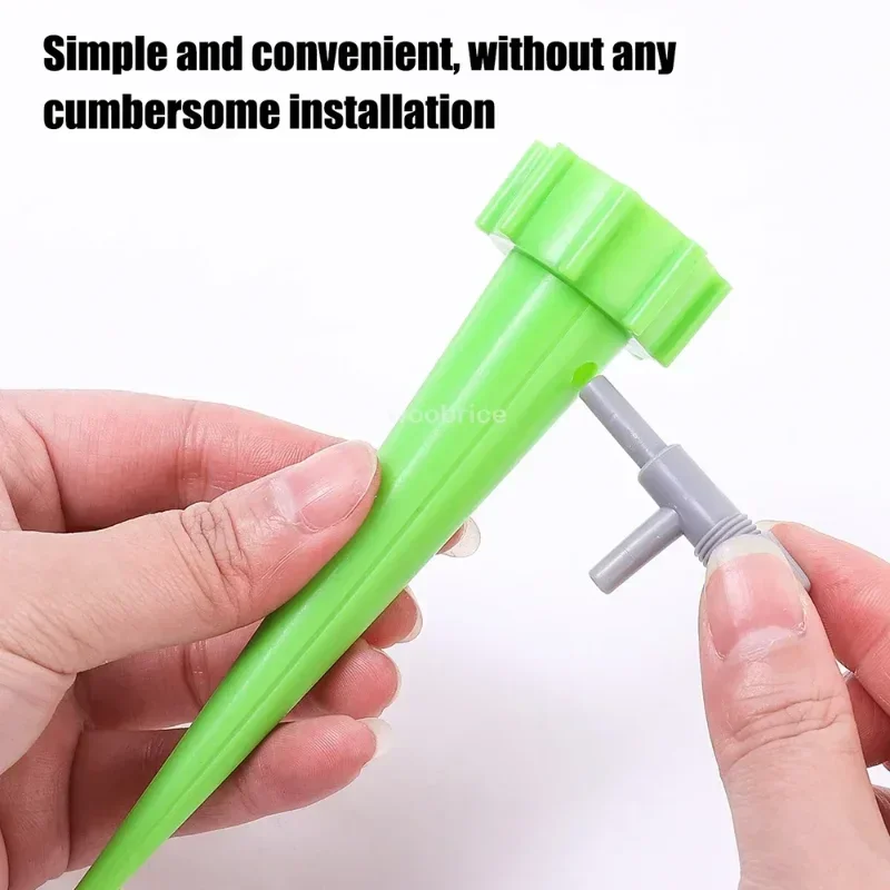 Regadera automática de plantas por goteo, goteros de riego por goteo, sistema de riego de jardín, Kits de autorriego para plantas, dispositivos de inserción de agua