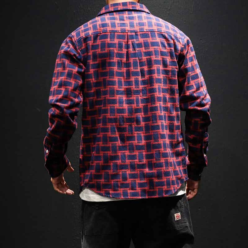 Rutete skjorte rutete skjorte herre skjorter lange ermer chemise homme bomull herre rutete skjorter merke herre klær slim fit herre
