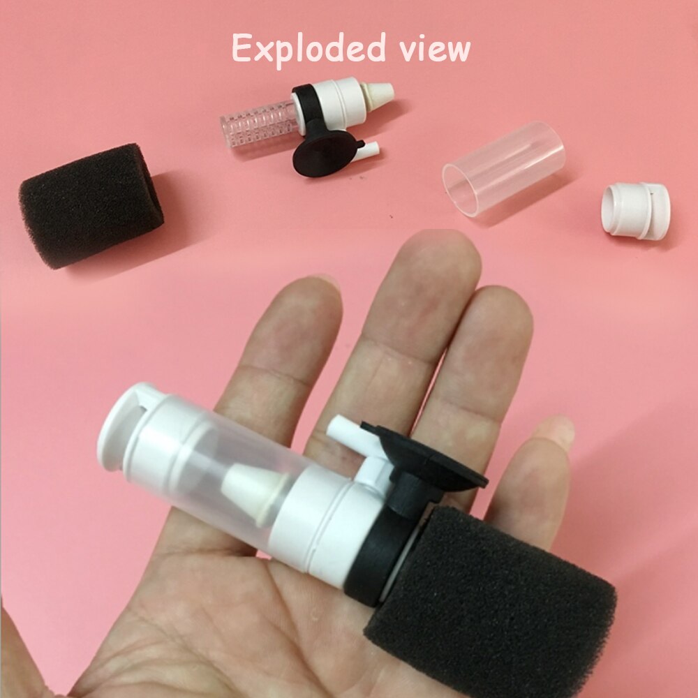Mini aquariumfilter plastic ultra-stille filter klein aquariumfilter mini aquaria watervalfilter aquarium accessoires