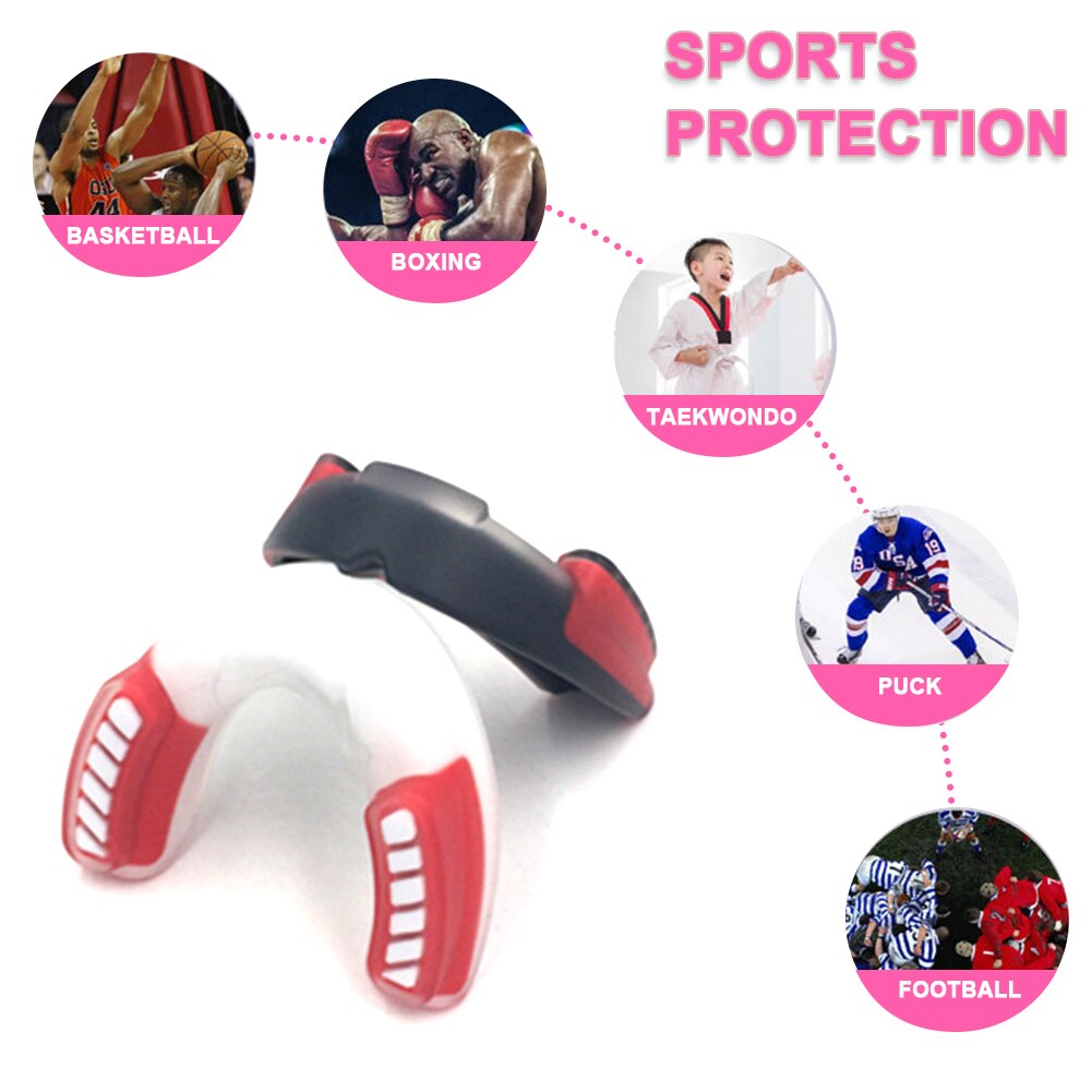 Sport Mond Guard Eva Tanden Protector Kids Jeugd Gebitsbeschermer Tand Brace Bescherming Voor Basketbal Rugby Boksen Karate