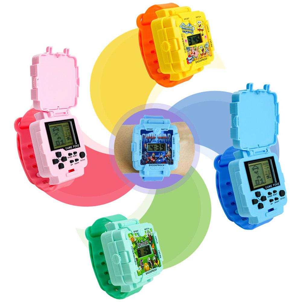GloryStar Game Watch Electronic Watch Kids Retro Educational Puzzle Toy for Child