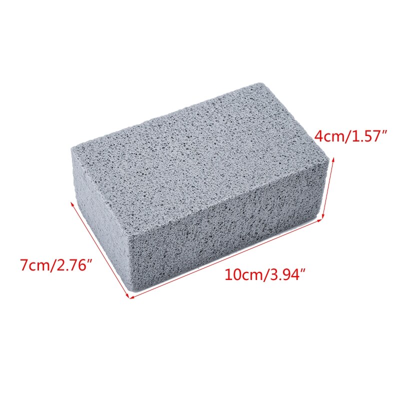 1x/2x Non Toxic Grill Cleaning Brick Pumice Stone Cleaner Tool Kitchen Stains Cleaner Ecological Cleaning Blocks
