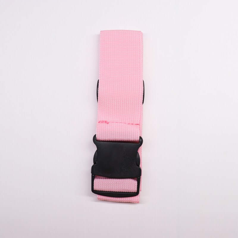 OKOKC Adjustable Elastic Luggage Strap Travel Classic Practical Luggage Belt Travel Easy Packing Travel Accessories 1.8m: Pink