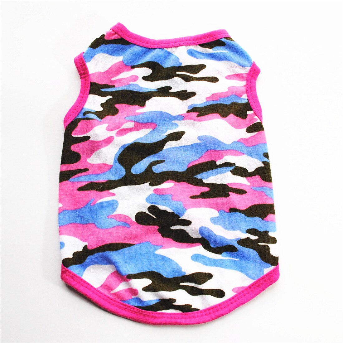 Camisetas perro camouflage hundetøj pitbull tøj vest til hund yorkshire terrier t-shirt kat t-shirt sommer åndbar bomuld: C / Xs