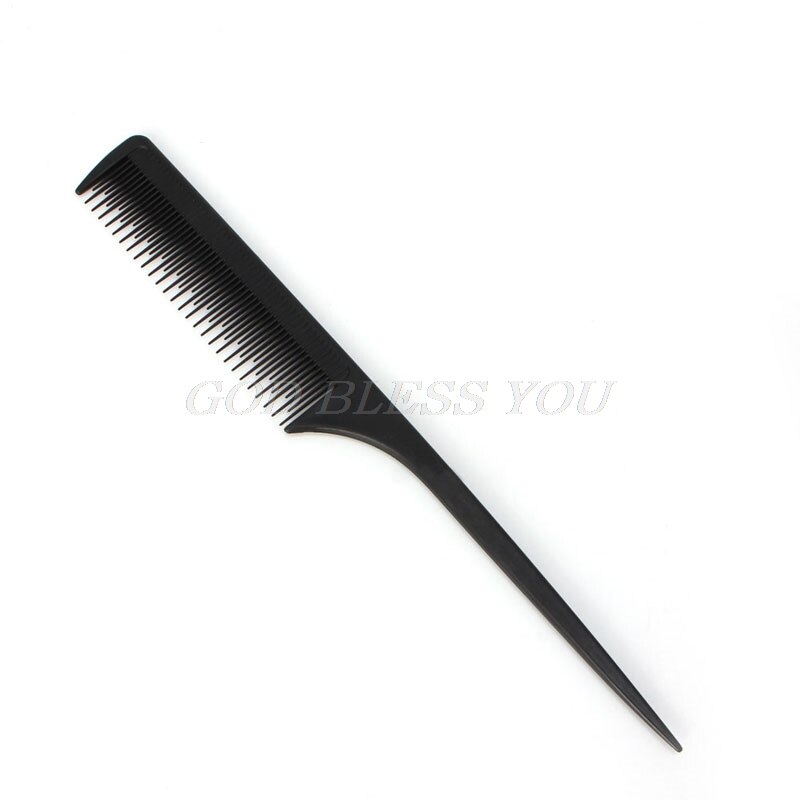 Brosse à cheveux queue de Rat, brosse à dents fines en métal, Style , directe