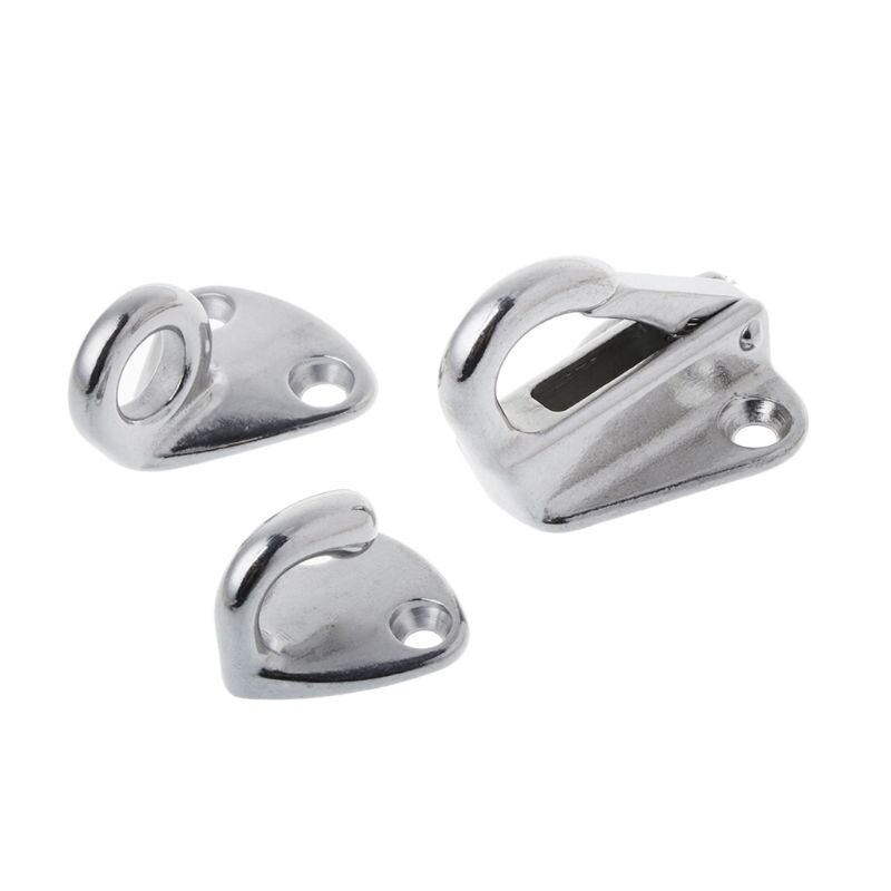 Stainless Steel Fending Hooks Fender Spring Hook Snap Attach Rope Boat Sail Tug Ship Marine Hardware Boats Accessories