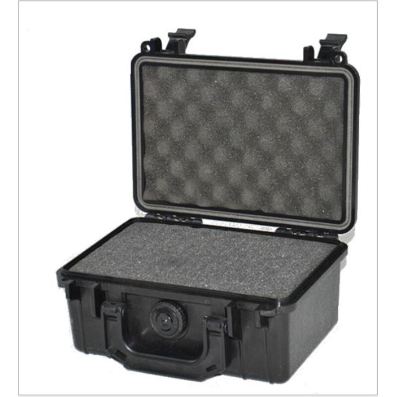 [210x166x90mm] IP68 portable safety box, equipment seal box, waterproof, dustproof and fall proof instrument case with foam: Default Title