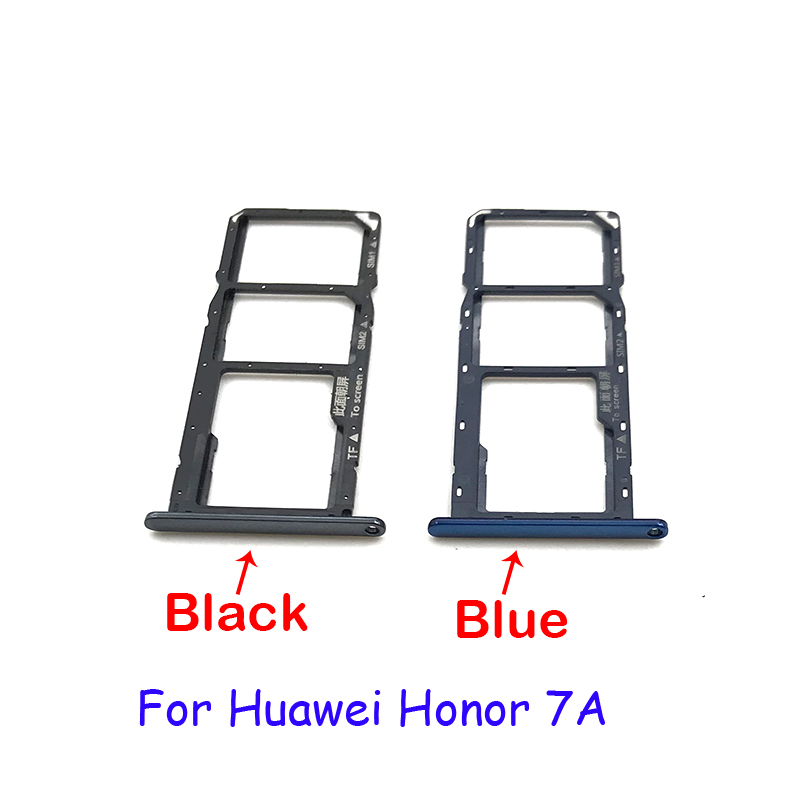 For Huawei Honor 7A 7C P Smart SIM Card Tray Slot Holder Adapter Accessories