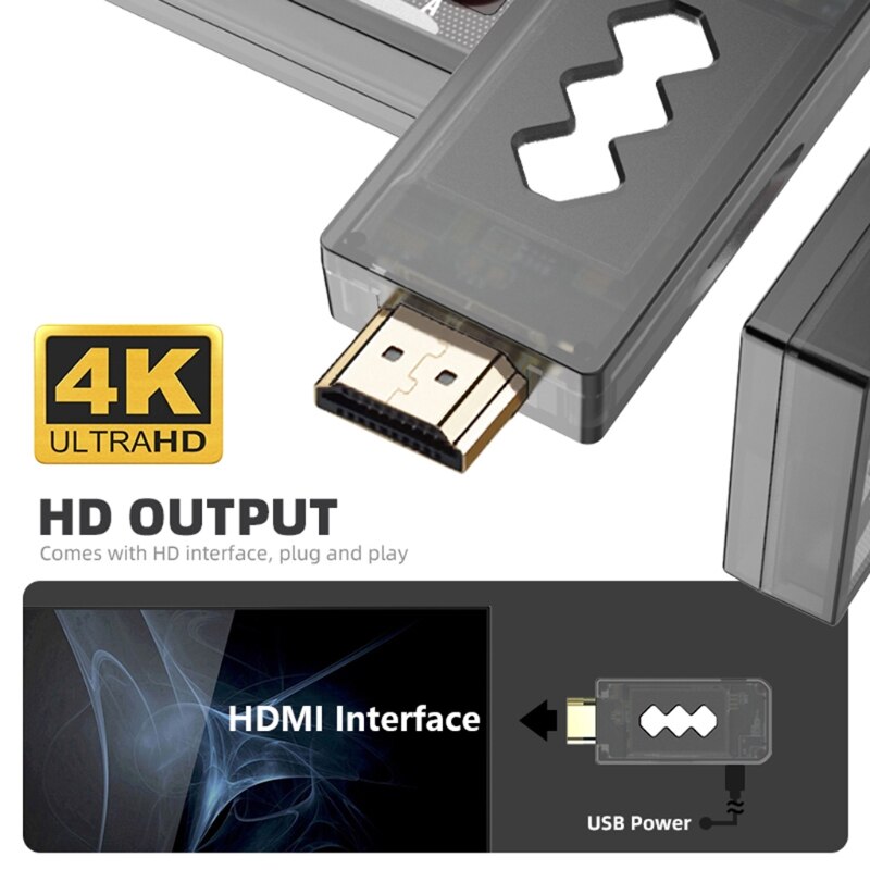 dane żaba 4K HDMI gra wideo konsola wbudowana w 1400 klasyczne gry mini retro konsola kontroler bezprzewodowy wyjście HDMI podwójny