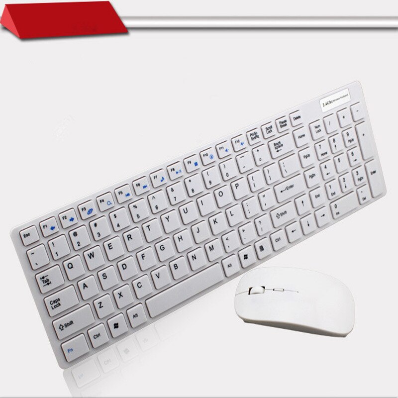 MAORONG TRADING toetsenbord en muis Slanke draadloze multimedia toetsenbord en muis set Voor imac voor lenovo voor asus voor dell laptop
