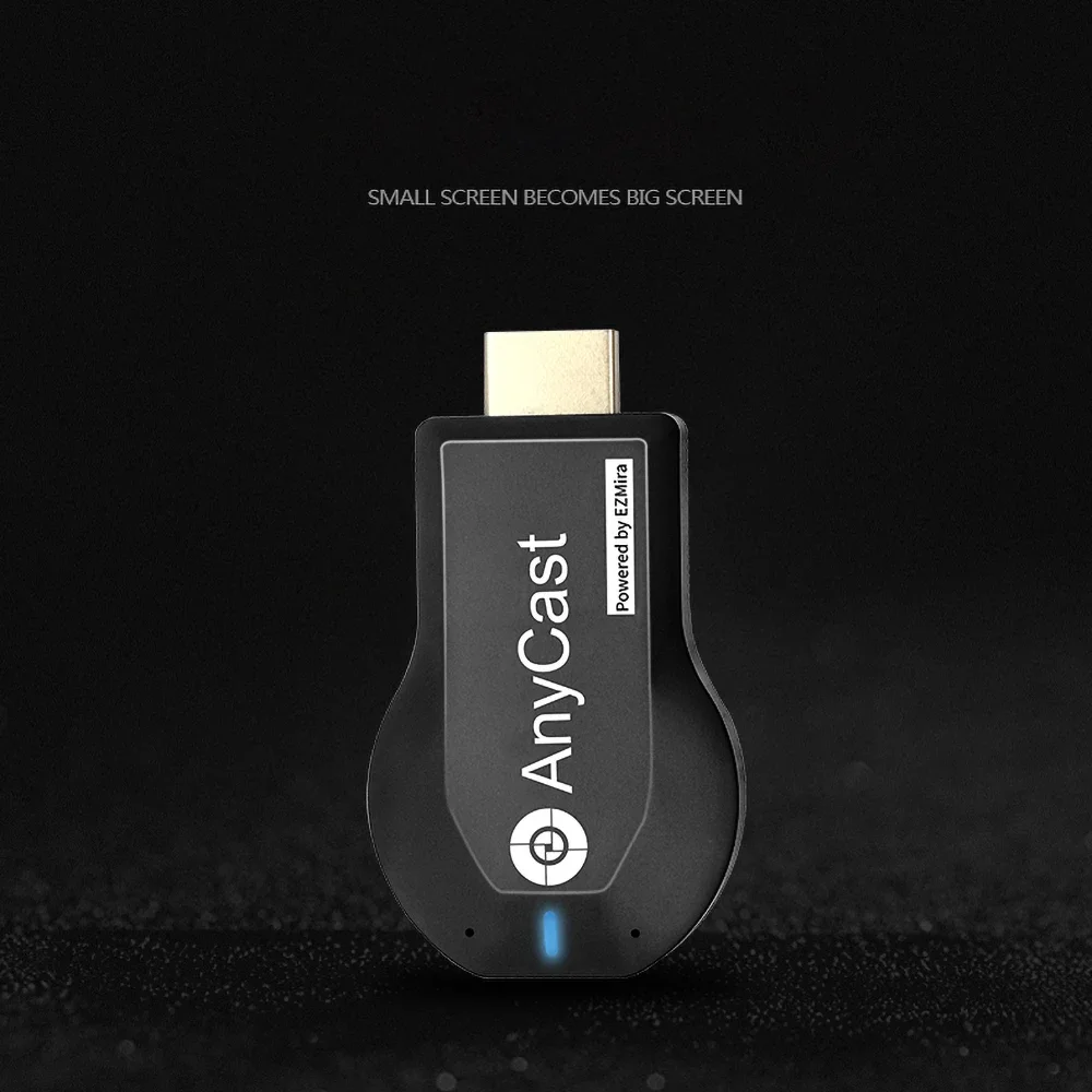 Receptor Dongle de TV con pantalla WiFi inalámbrica de 1080P, compatible con HDMI, TV Stick M2 Plus para DLNA Miracast para AnyCast para Airplay