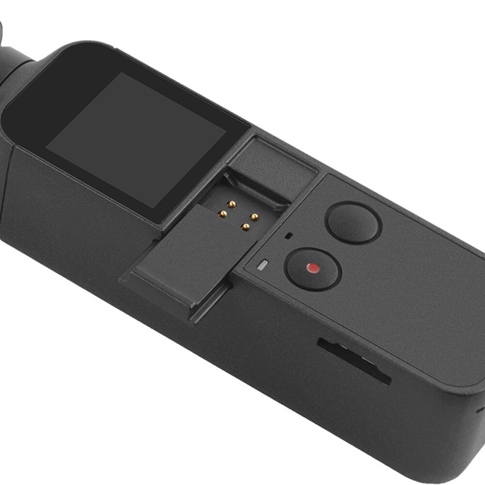 Gimbal tilbehør let installation håndholdt data interface dækning holdbart sort mini abs kamera beskyttende reserve til dji osmo lomme