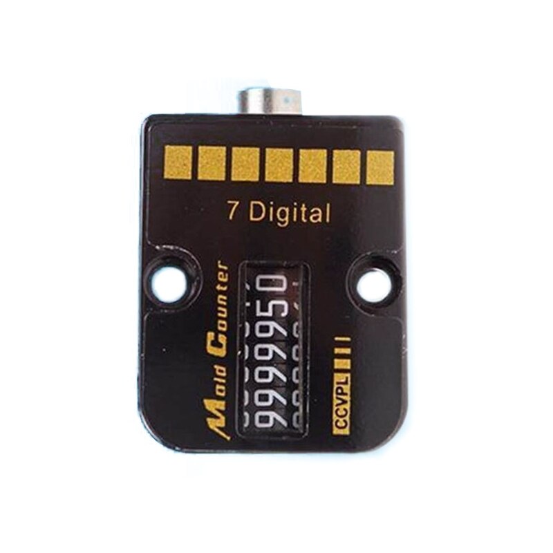 7-Digit Counter Mechanical Counter 0-9999999 Digital Small Industry Counter Automatic Memory Machine For Industry Molds M0XC