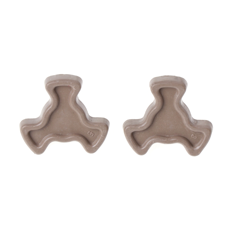 Plato giratorio para horno microondas, eje de bandeja de soporte, acoplador, guía de rodillo, 17mm, 2 uds.