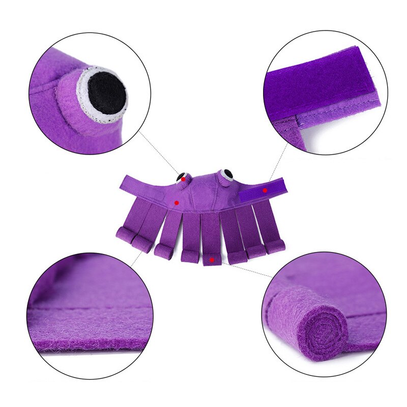 FML Pet Halloween Cat Costume Pet Accessories Training Octopus Cat Cosplay Hat Christmas Pet Cat Costume Cap for Small Dogs Cats