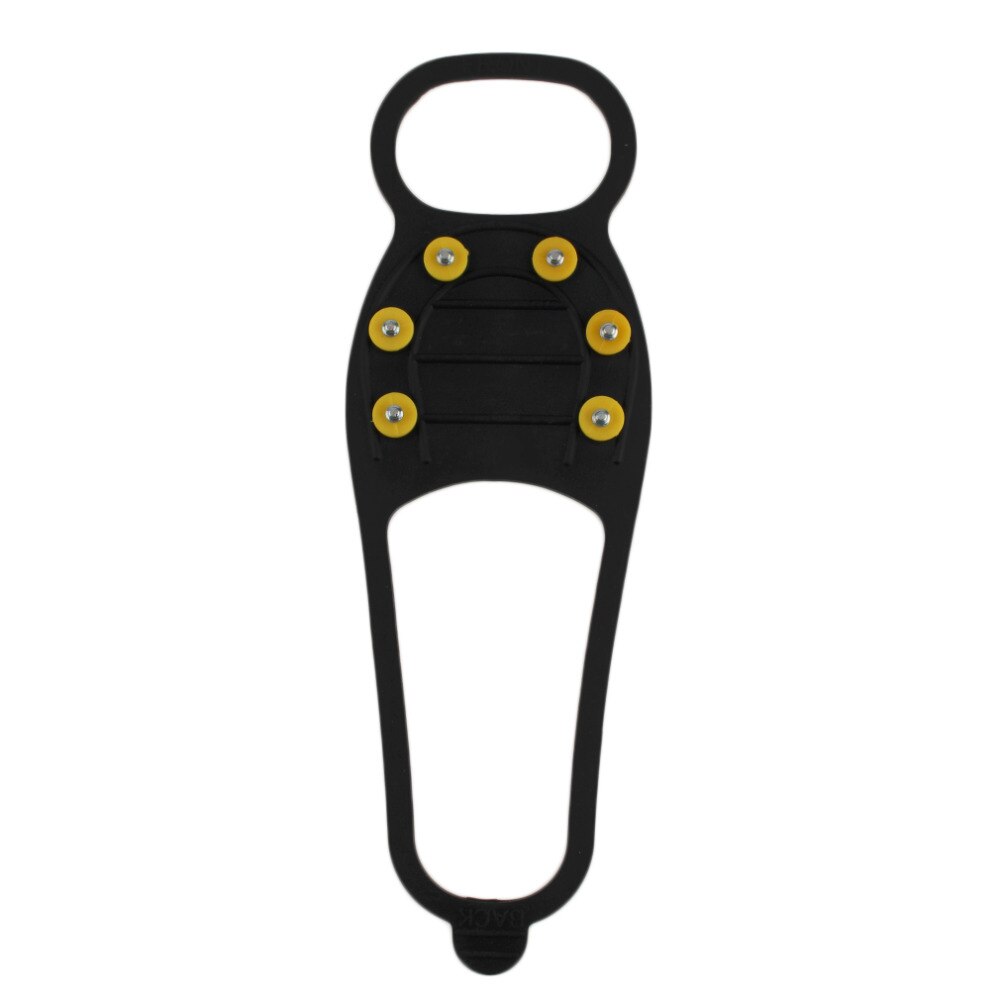 1 paar 6 nägel Eis Schnee Schuh Spikes Langlebig Eis Schnee Anti Skid Schuh Spikes Grips Steigeisen für Wandern Angeln