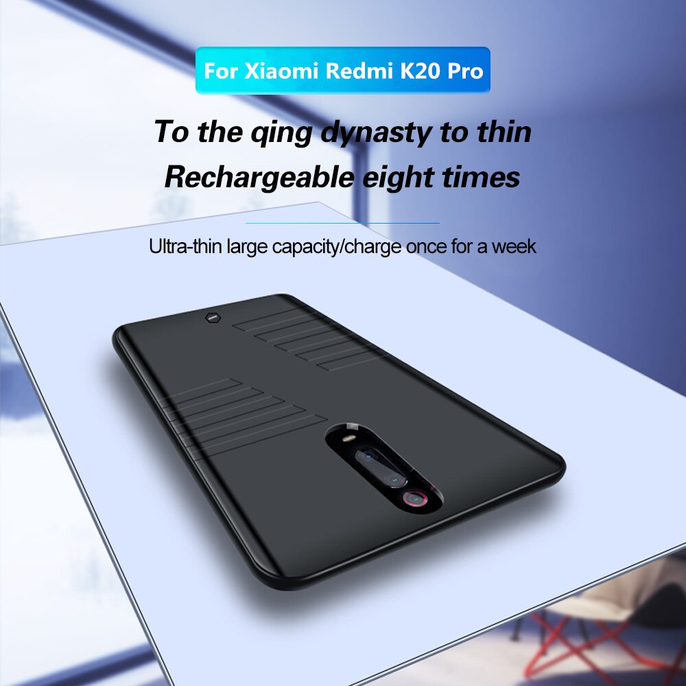 Acculader Gevallen Voor Xiaomi Mi 9 Pro Power Bank Case 6800Mah Externe Batterij Opladen Case Voor Xiaomi Redmi k20 Powerbank