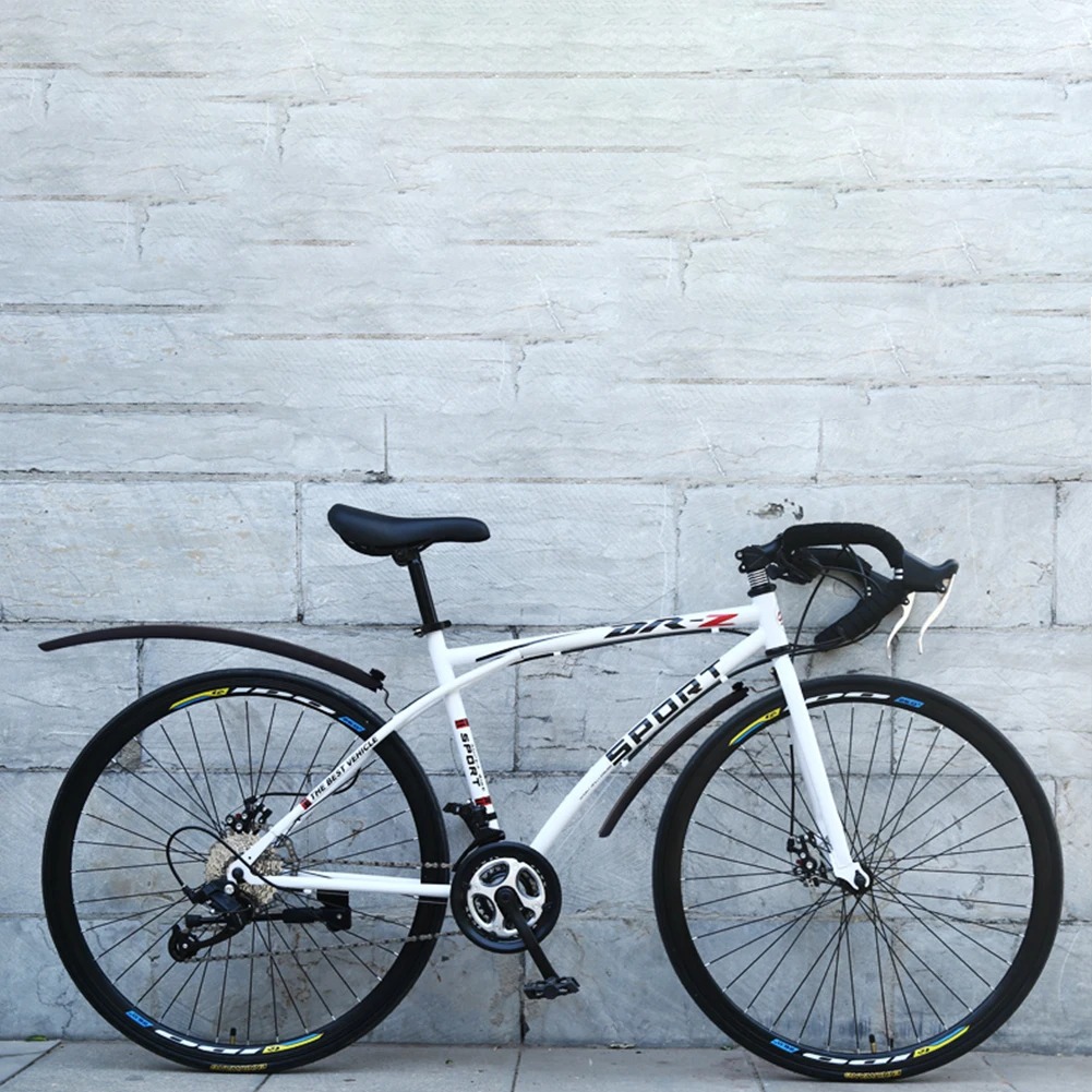 1/2 pçs para-lama de bicicleta de estrada montanhosa 700c rápido destacável instalação simples 26-28 polegada acessório universal de bicicleta