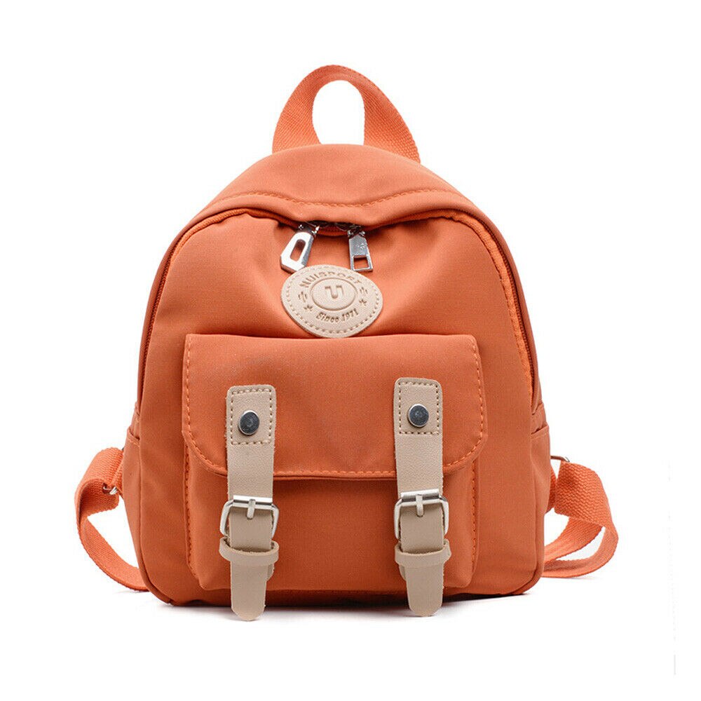 Toddler Kids Boy Girl Backpack Schoolbag Shoulder Bag Rucksack Small Bookbags Cartoon Travel Backpack for Children: Orange